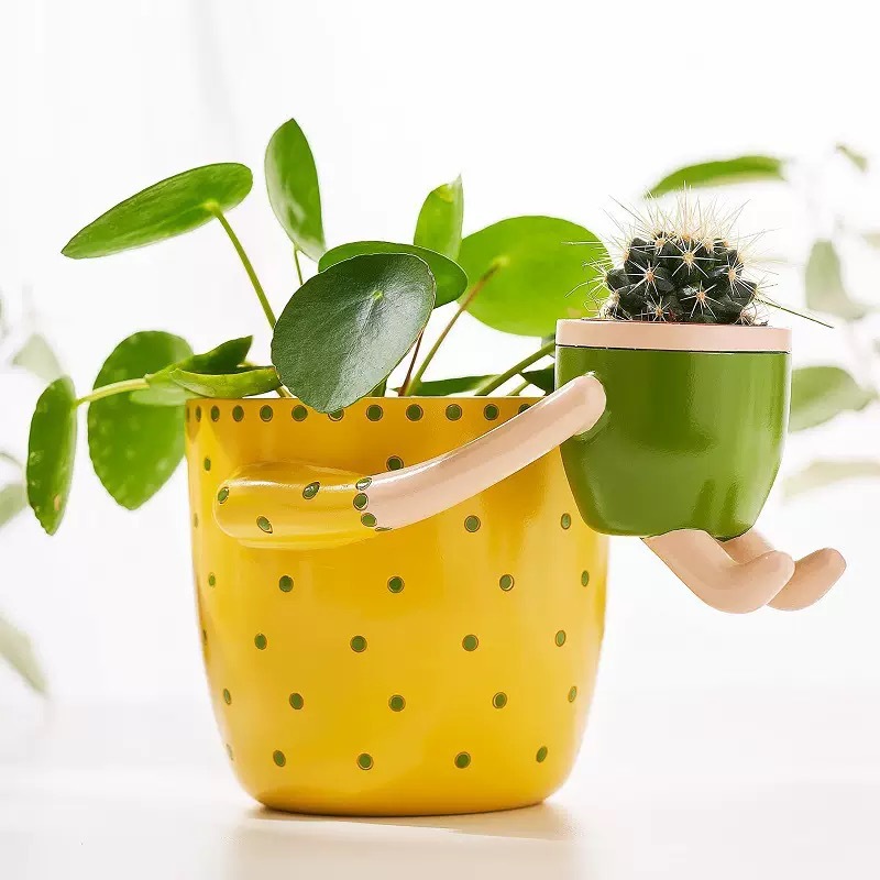 وعاء زهور من الراتنج بتصميم ال - مراجعة Plant Parent Pot وسعره
