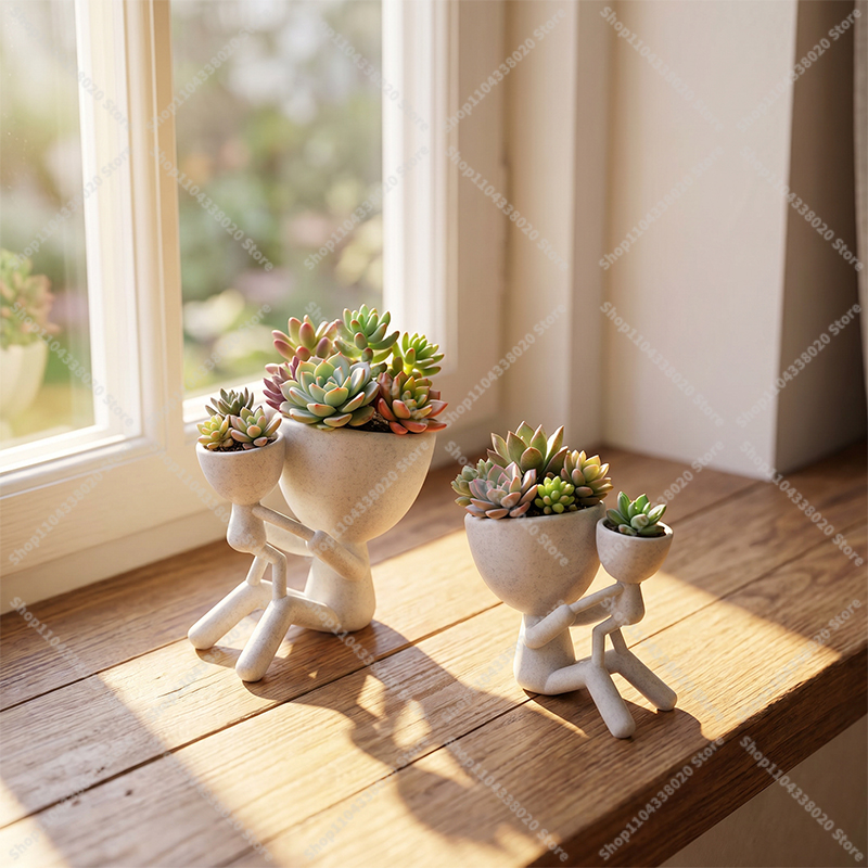 أواني زرع بتصميم عائلي - أواني - مراجعة Plant Parent Pot وسعره