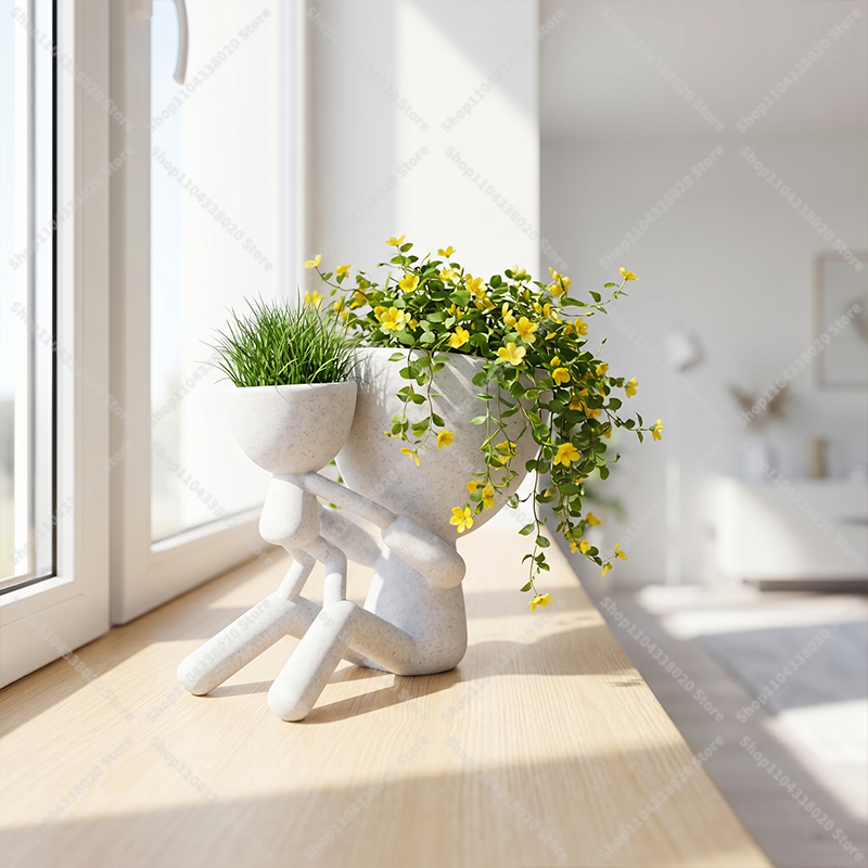 أواني زرع بتصميم عائلي - أواني - مراجعة Plant Parent Pot وسعره
