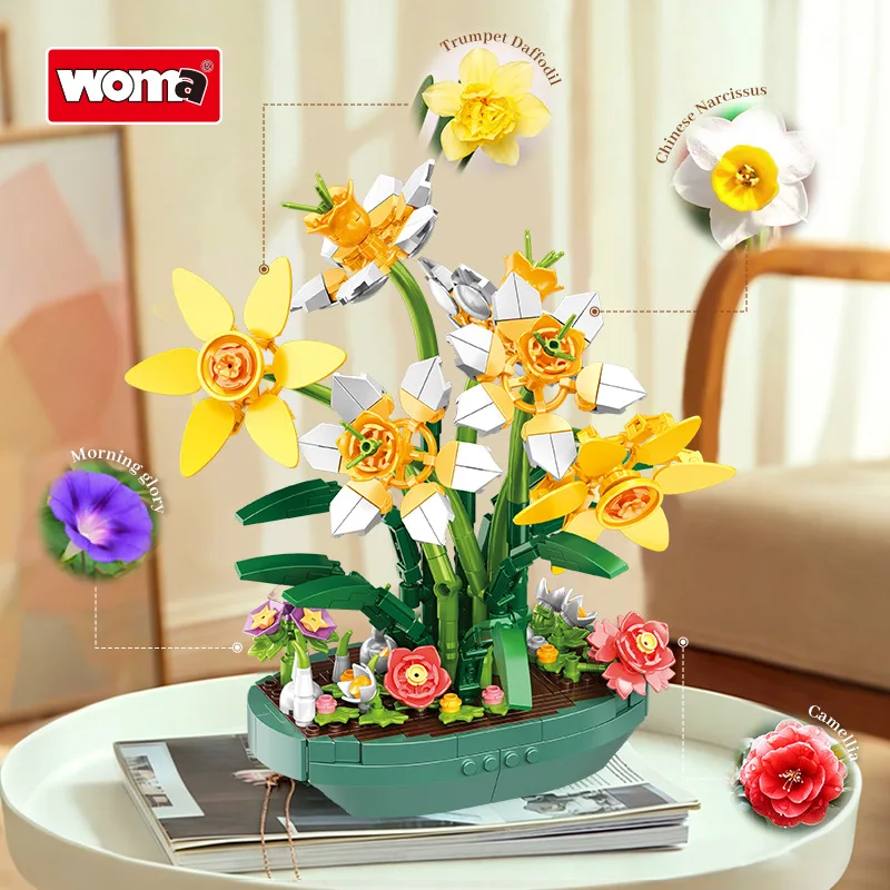 مجموعة مكعبات بناء على شكل زهر - مراجعة Plant Parent Pot وسعره