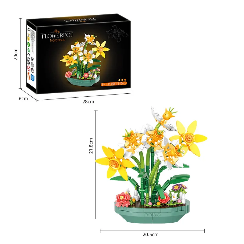 مجموعة مكعبات بناء على شكل زهر - مراجعة Plant Parent Pot وسعره