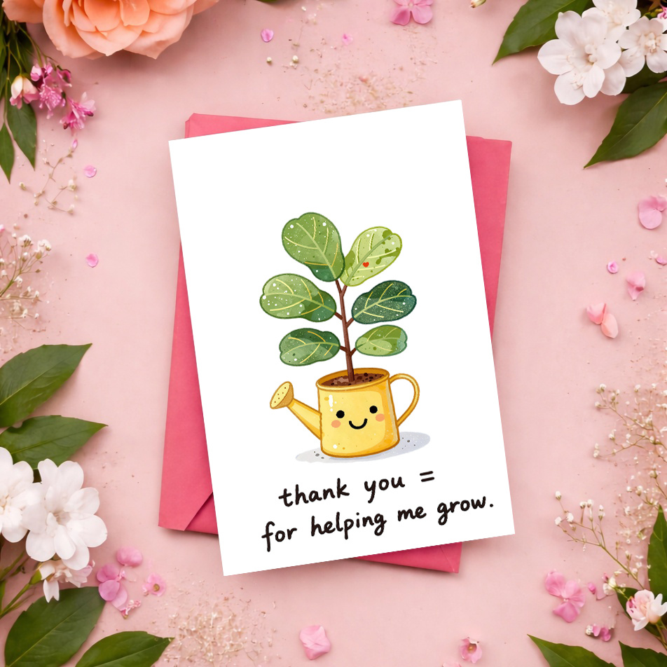 بطاقة شكر حلوة ودافئة للمعلمين - مراجعة Plant Parent Pot وسعره