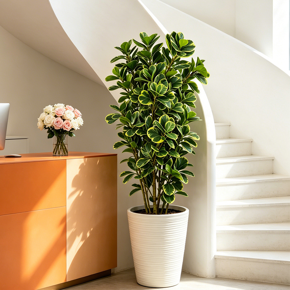 شجرة التين الاصطناعية بطول 76  - مراجعة Rubber Plant Ficus وسعره